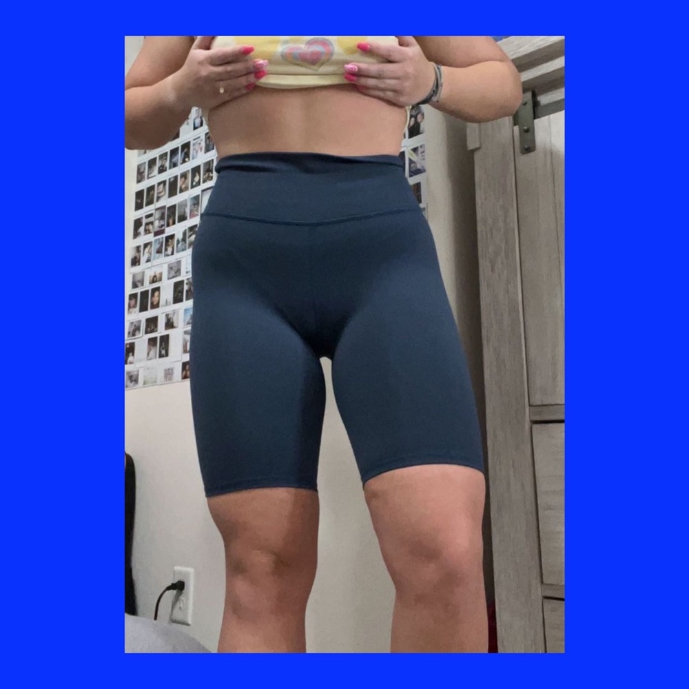 Fabletics ‘9 Powerhold Biker Shorts.